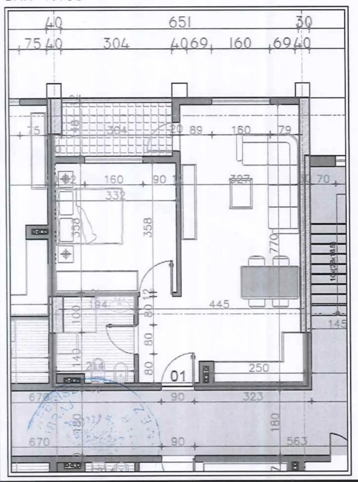 Tirane, shitet apartament 1+1 Kati 3, 66 m² 56.185 € (Kamez)