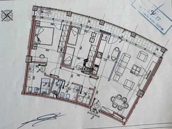 Tirane, shitet apartament 2+1+Ballkon Kati 5, 133 m² 750.000 € (LAKE VIEW)