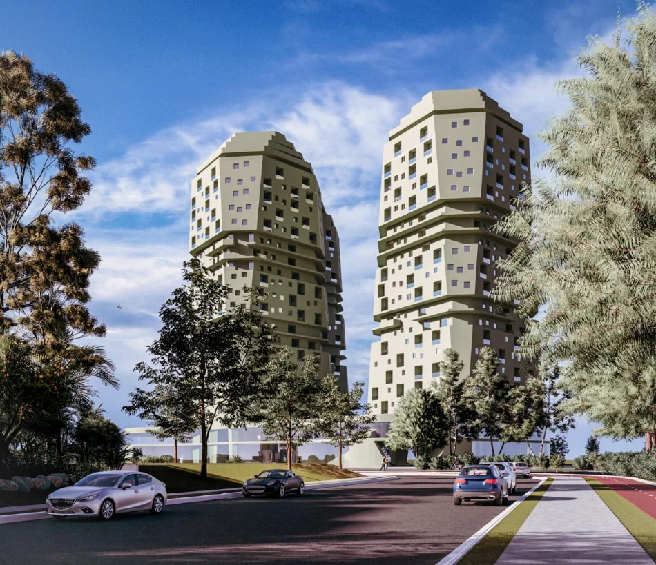 Tirane, shitet apartament 2+1 Kati 15, 125 m² 175.238 € (Sheshi Shqiponja)