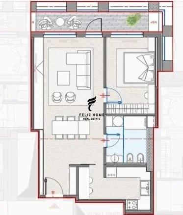 Tirane, shitet apartament 1+1+Ballkon Kati 8, 111 m² 245.000 € (ZOGU I ZI)