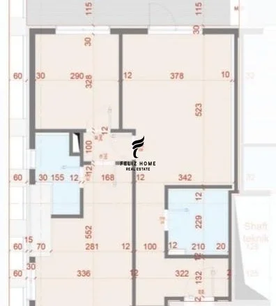 Tirane, shitet apartament 2+1+Ballkon Kati 15, 121 m² 267.000 € (ZOGU I ZI)