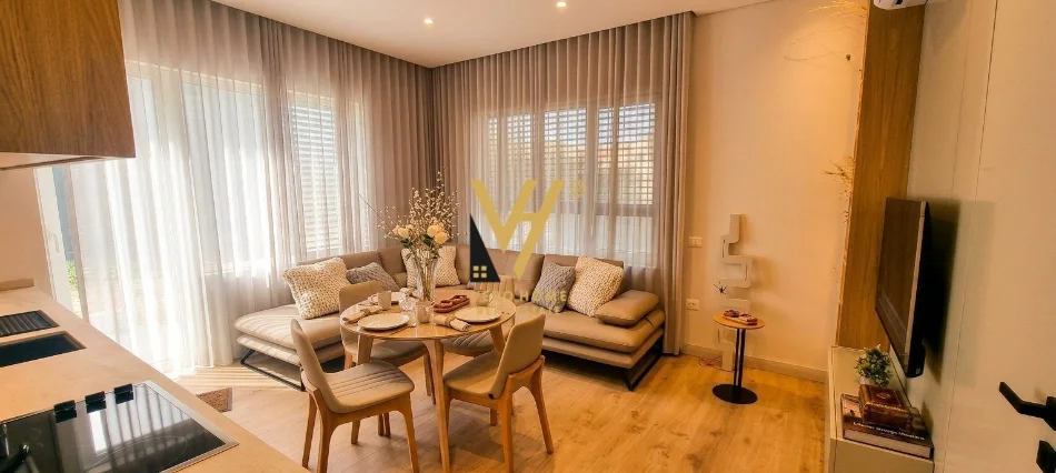 Tirane, jepet me qera apartament 1+1+Ballkon Kati 2, 50 m² 900 € (KODRA E DIELLIT)