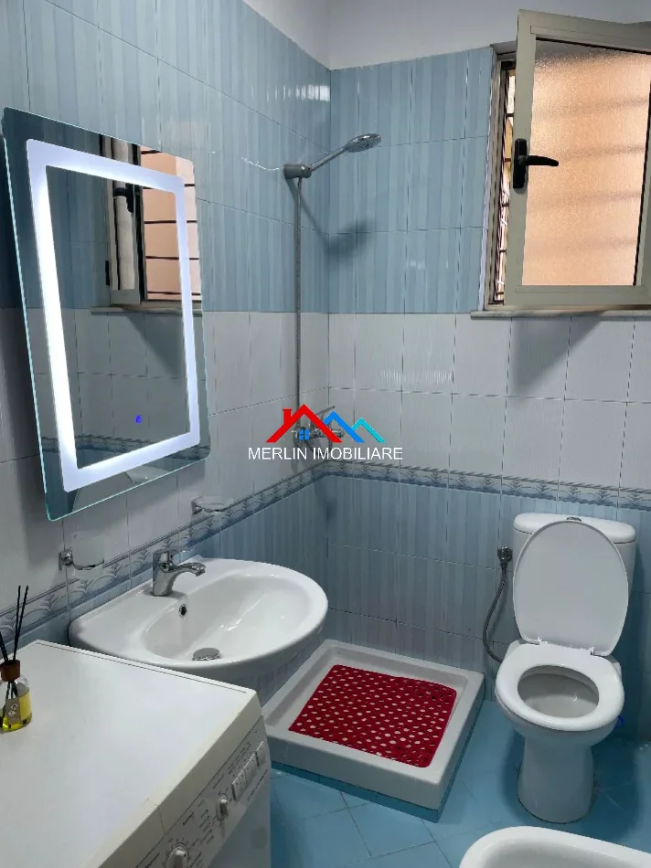 Tirane, jepet me qera apartament 1+1+Ballkon Kati 1, 60 m² 624 € (RRUGA PROKOP MYZEQARI,MINE PEZA)