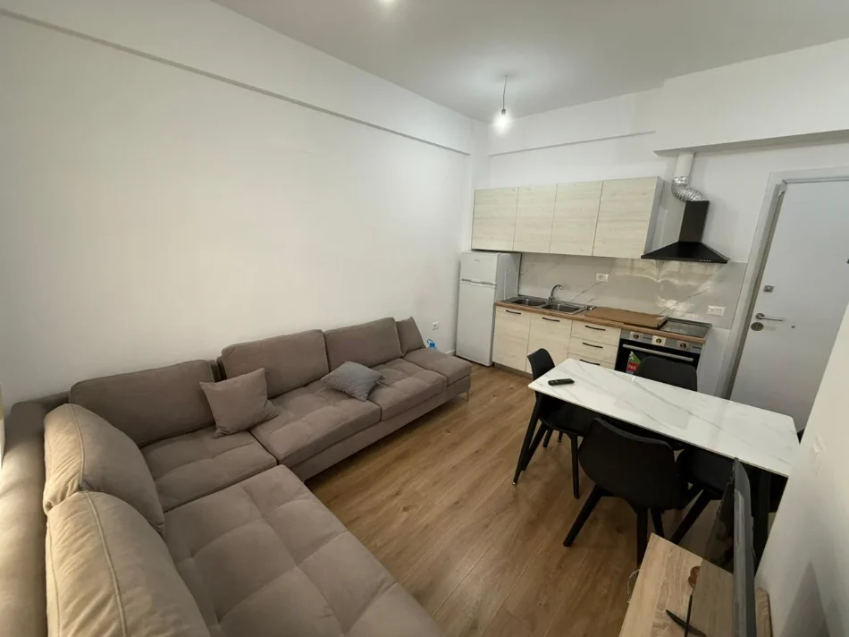 Tirane, jepet me qera apartament 1+1 Kati 1, 