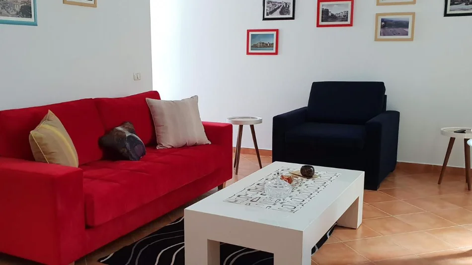 Tirane, jepet me qera apartament 1+1 Kati 2, 