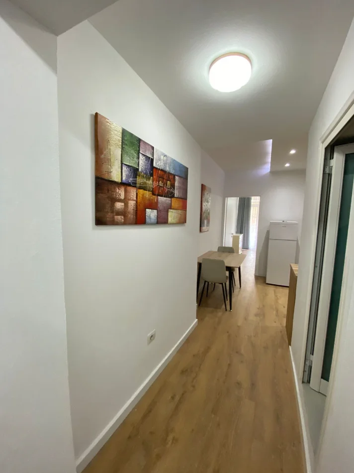 Tirane, jap me qera apartament 1+1 Kati 5, 600 € (Rruga Myslym Shyri)