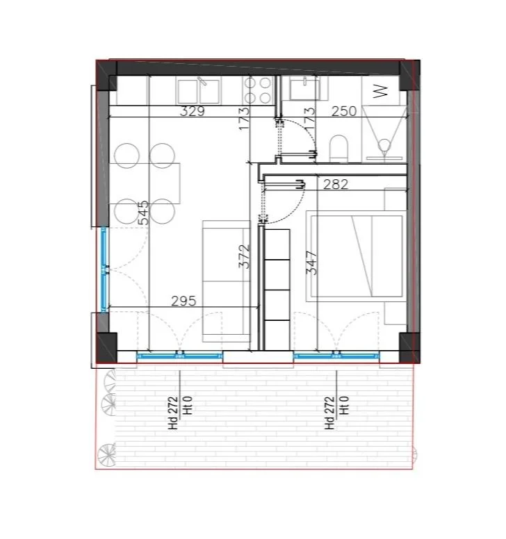 Vlore, shitet apartament 1+1+Aneks+Ballkon Kati 1, 60 m² 173.130 € (Dhermi)