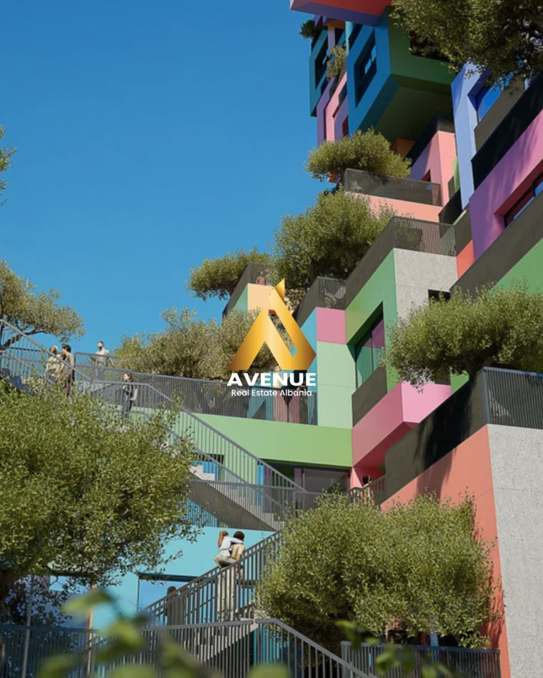 Tirane, shitet apartament 2+1+Ballkon Kati 19, 127 m² 303.120 € (Rruga Emin Kacani) Bulevardi i RI