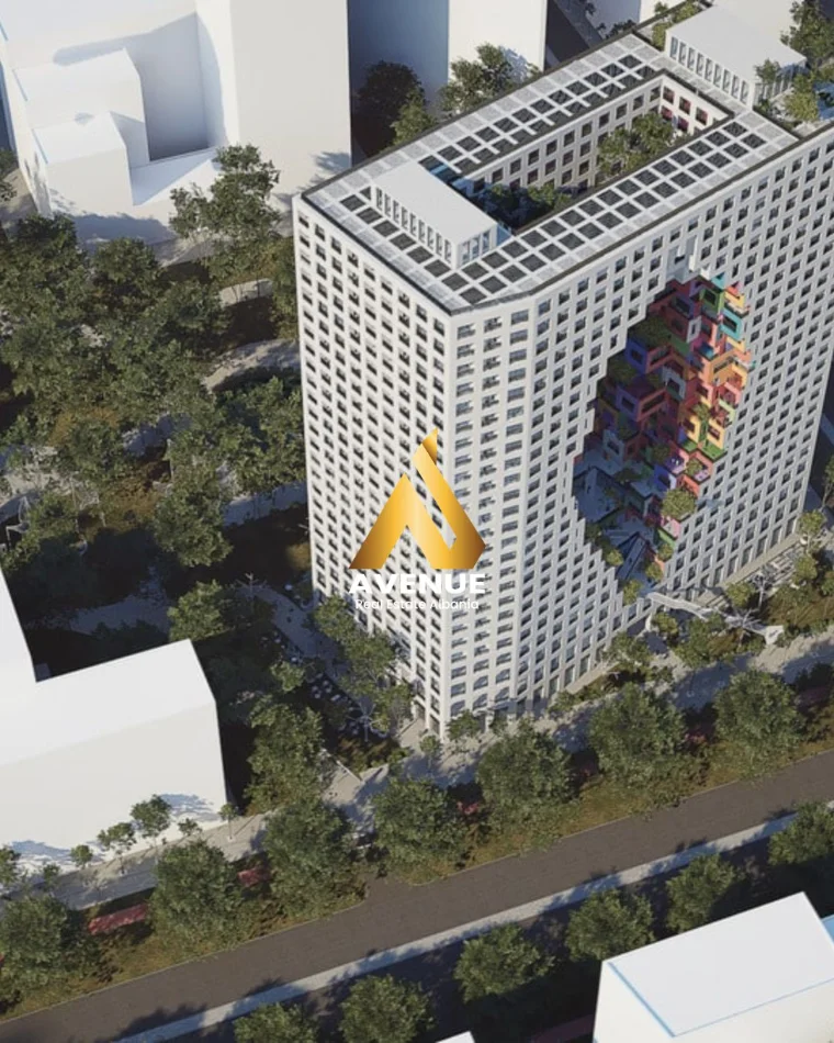 Tirane, shitet apartament 2+1+Ballkon Kati 19, 127 m² 303.120 € (Rruga Emin Kacani) Bulevardi i RI