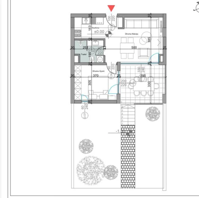 Tirane, shitet apartament 1+1 Kati 1, 69 m² 200.000 € (Gjiri i Lalzit)