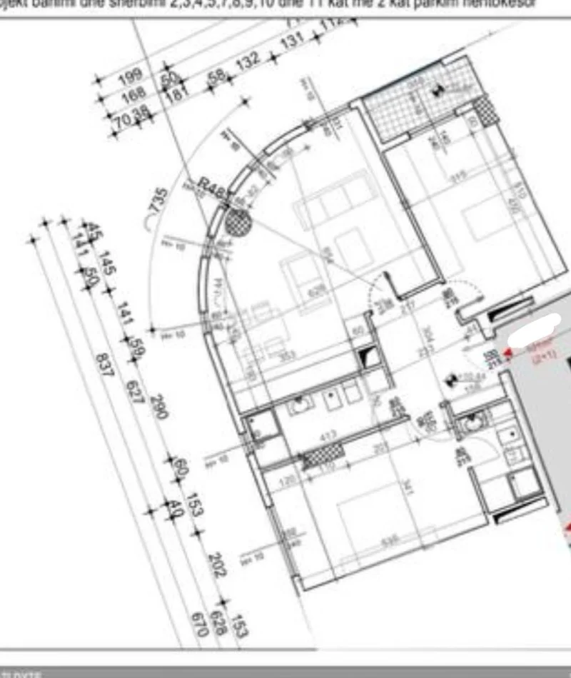 Tirane, shitet apartament 2+1+Ballkon Kati 3, 118 m² 325.000 € (Vasil Shanto)