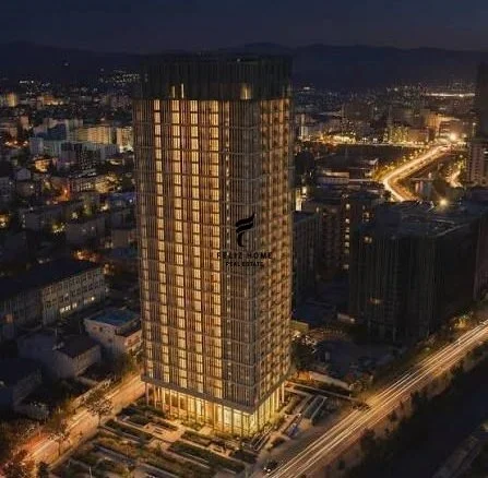 Tirane, shitet apartament 1+1+Ballkon Kati 20, 72 m² 115.200 € (ALI DEMI)