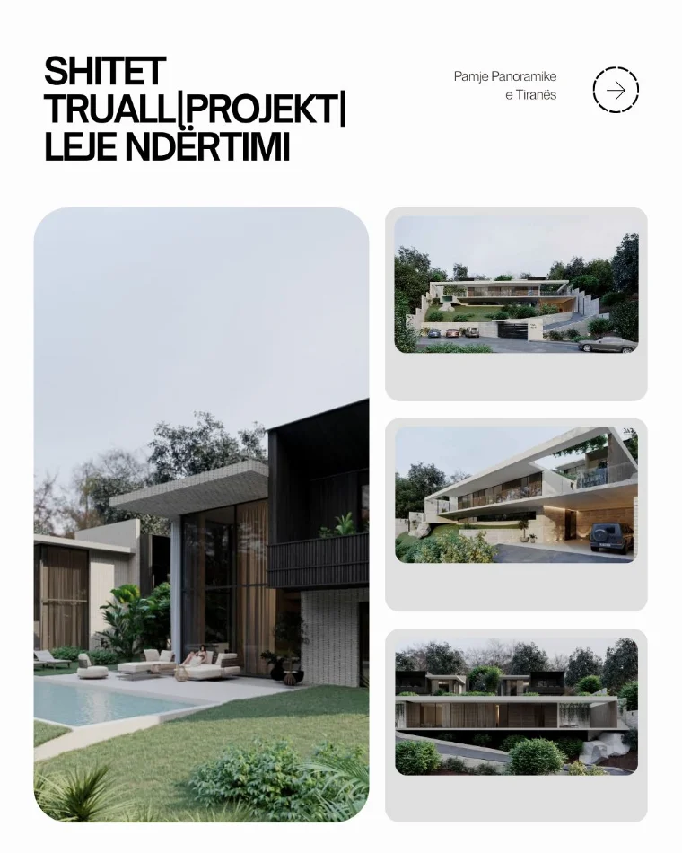 Tirane, shitet Vile 3 Katshe , 2.600 m² 