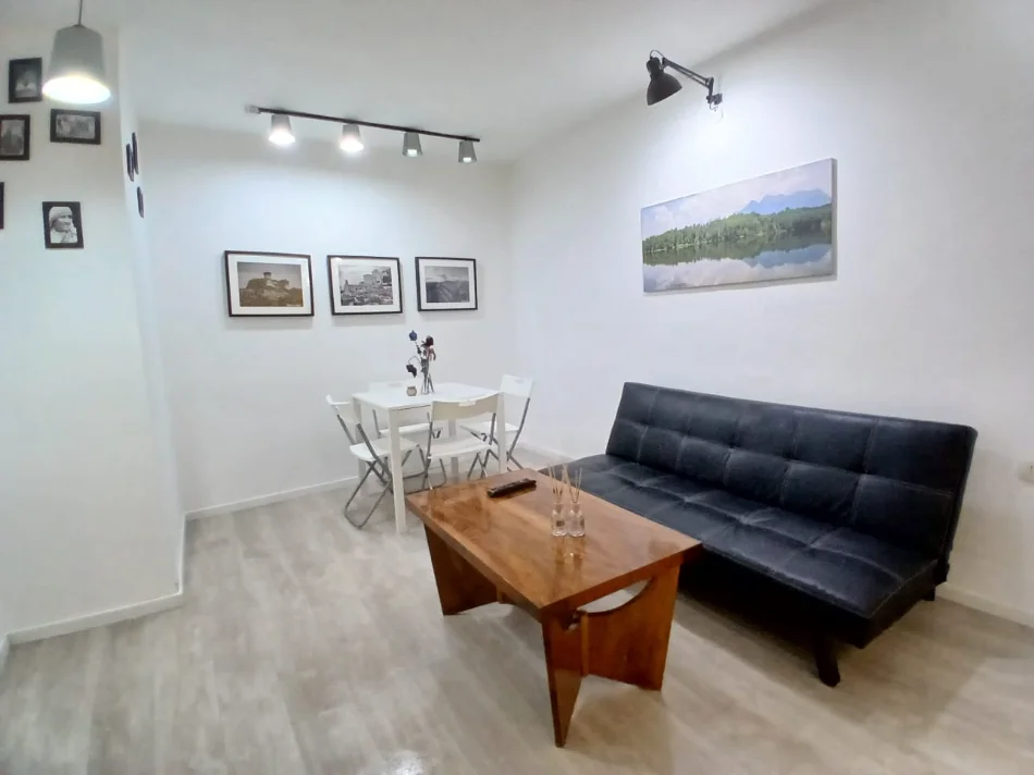 Tirane, jap me qera apartament 1+1 Kati 2, 45 m² 450 € (Rruga Durresit)