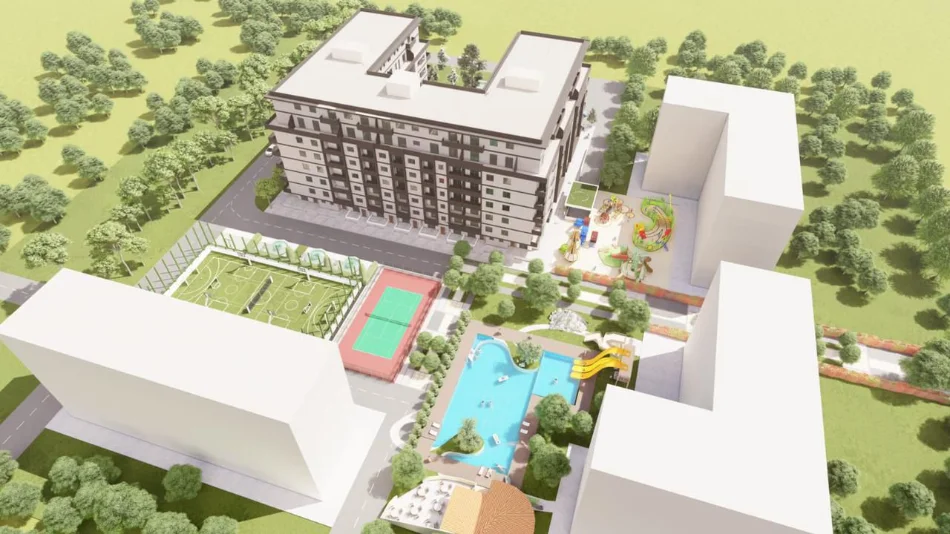 Durres, shitet apartament 1+1 Kati 4, 59 m² 80.000 € (Golem)