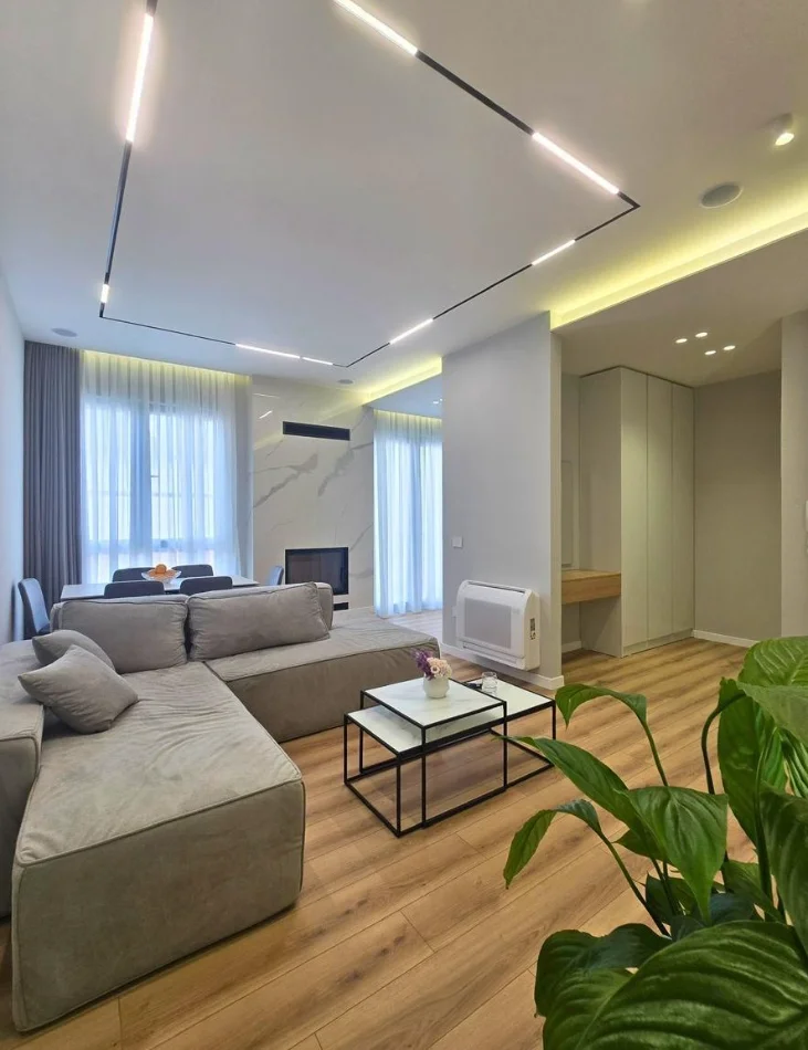 Tirane, jepet me qera apartament 1+1+Aneks+Ballkon Kati 2, 70 m² 1.150 € 