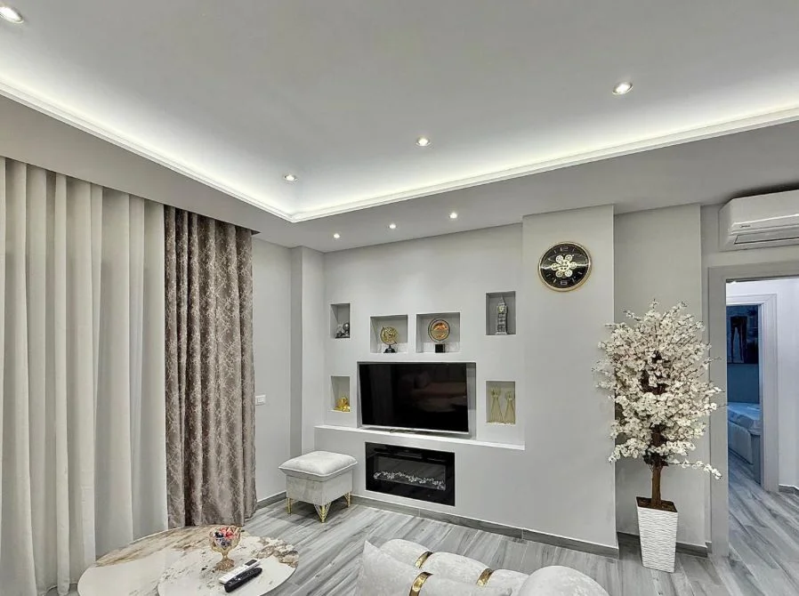 Tirane, jepet me qera apartament 2+1 Kati 4, 110 m² 550 € (REZIDENCA JAHO, FRESK)