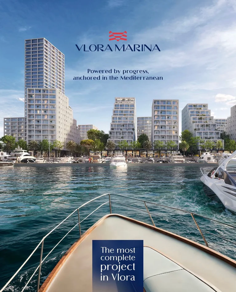 Vlore, shitet apartament 2+1 Kati 4, 90 m² 362.000 € (VLORA MARINA)
