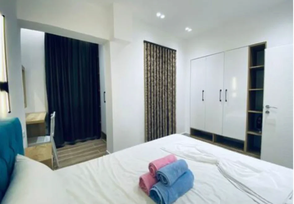Tirane, jepet me qera apartament 1+1 Kati 5, 70 m² 600 € (STADIUMI DINAMO)