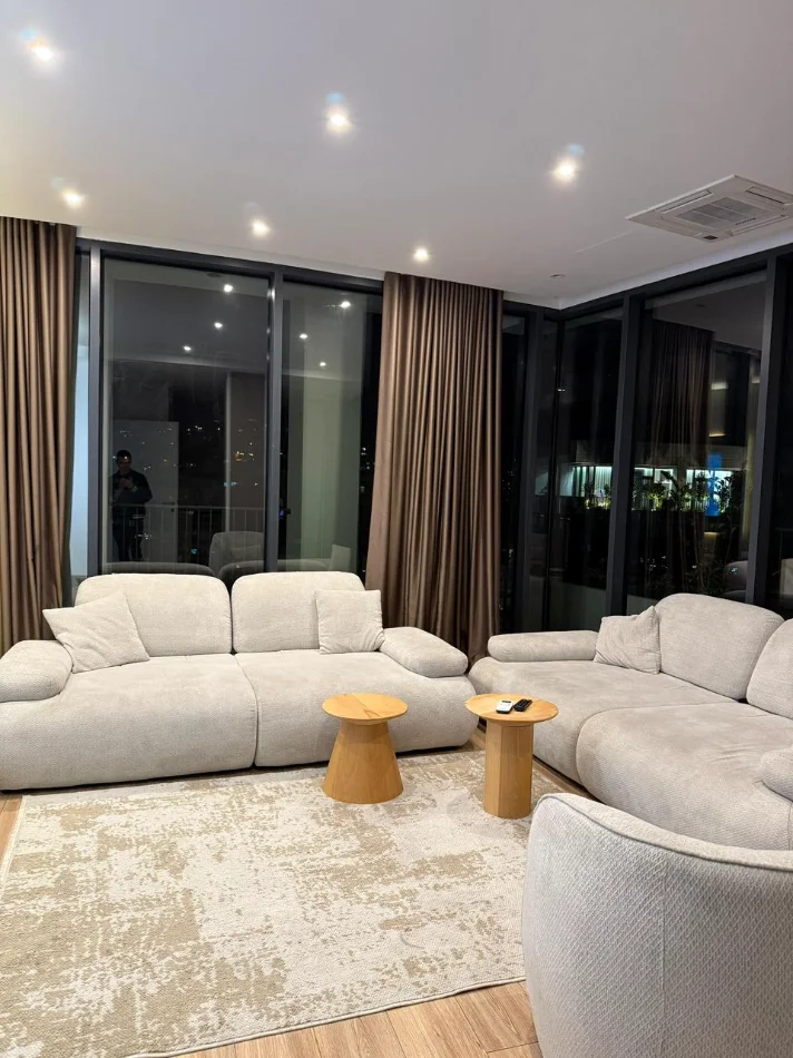 Tirane, shitet apartament 2+1+Ballkon Kati 9, 132 m² (Liqeni Artificial) Lake View Residence