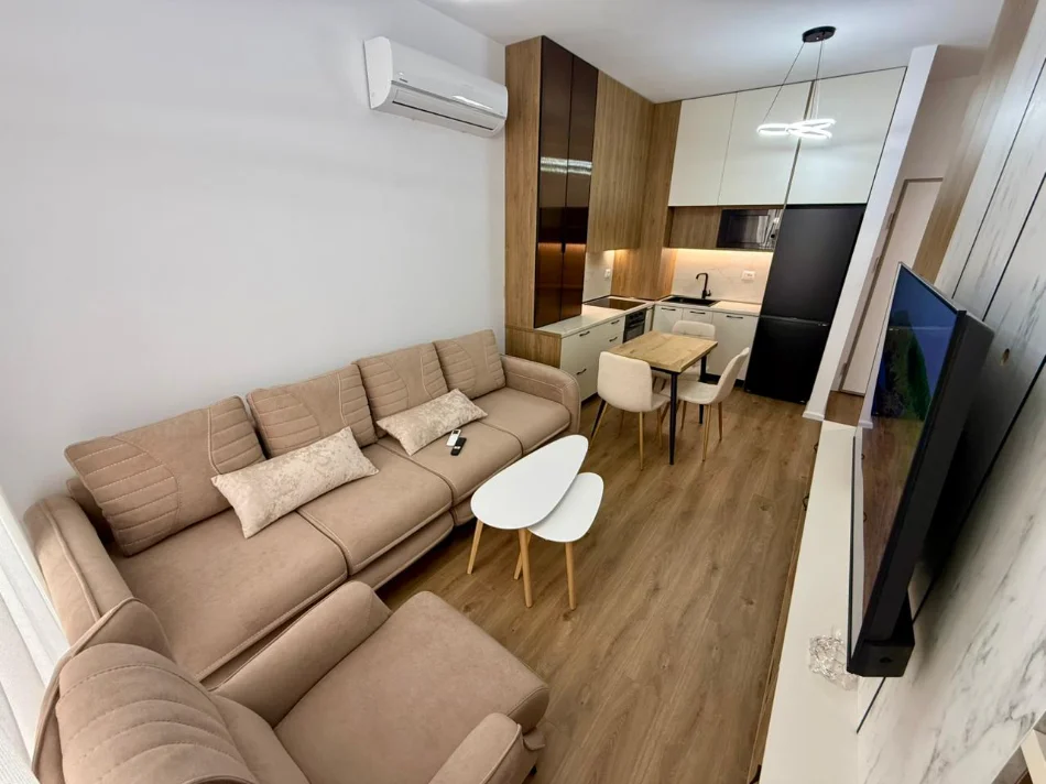 Tirane, jepet me qera apartament 1+1 , (Ali Demi)
