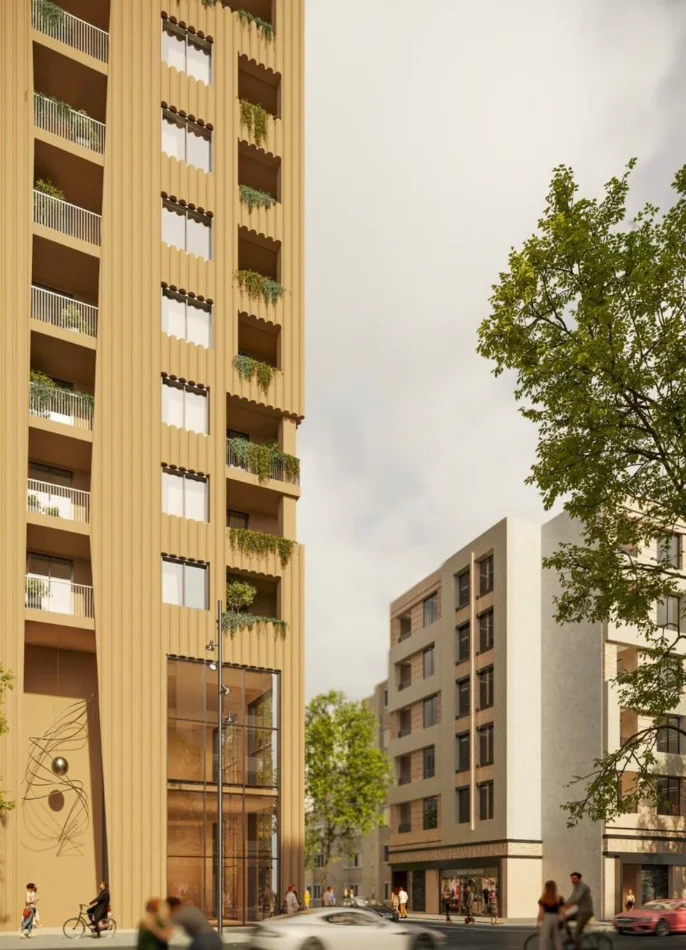 Tirane, shitet apartament 2+1 Kati 13, 175 m² 540.000 € (RRUGA FORTUZI)