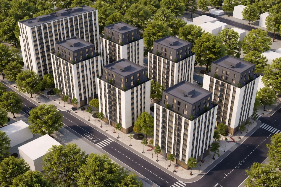 Tirane, shitet apartament 1+1+Ballkon Kati 1, 69 m² 111.232 € (rruga 5 maji)