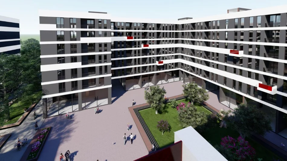 Tirane, shitet apartament 1+1+Ballkon Kati 6, 79 m² (Blv Nene Tereza, Kamez sapo kalon Bashkine)