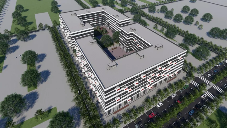 Tirane, shitet apartament 1+1+Ballkon Kati 6, 79 m² (Blv Nene Tereza, Kamez sapo kalon Bashkine)