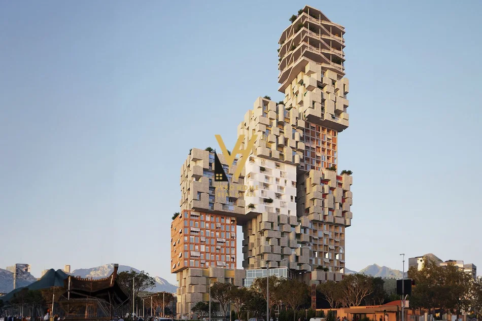 Tirane, shitet apartament 2+1+Ballkon Kati 17, 127 m² 294.000 € (HORA VERTIKALE, MUHAMET GJOLLESHA)