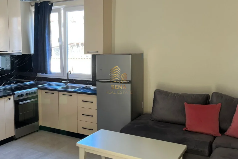 Tirane, jepet me qera apartament 1+1+Ballkon Kati 2, 55 m² 450 € (Shkolla e Bashkuar)