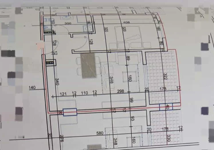 Tirane, shes apartament 1+1 Kati 2, 62 m² 59.300 € (paskuqan)