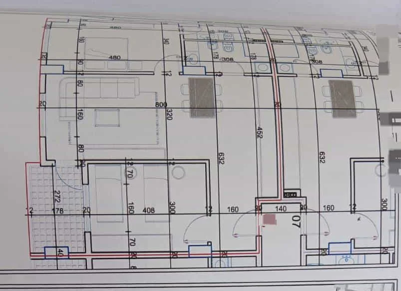 Tirane, shes apartament 1+1 Kati 2, 62 m² 59.300 € (paskuqan)