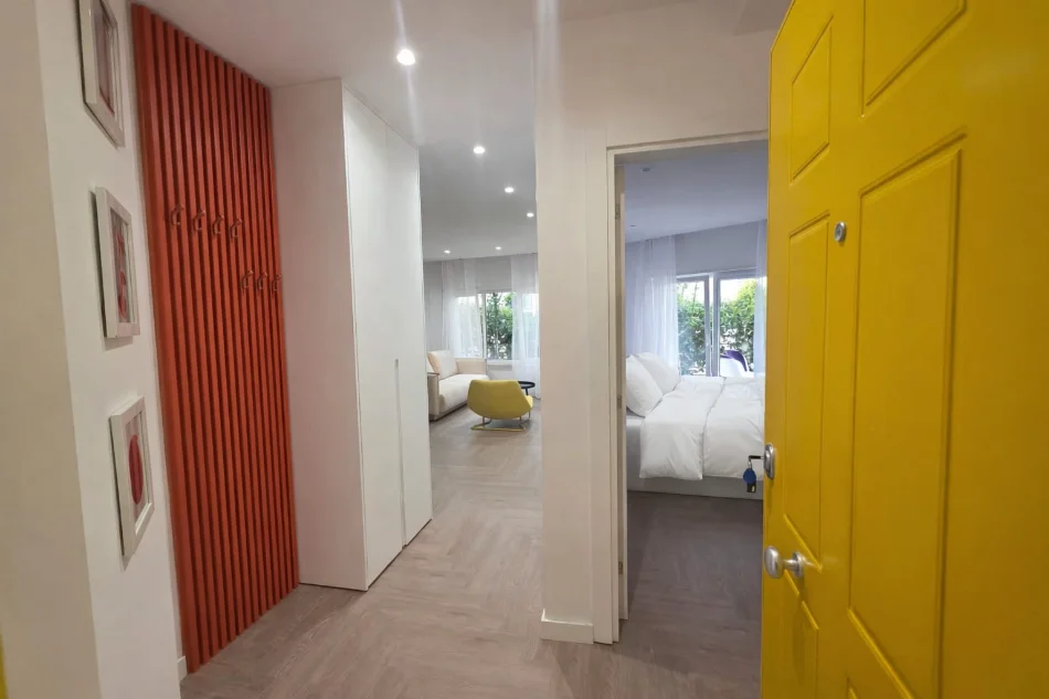 Tirane, jepet me qera apartament 1+1 , (Kodra diellit 2)