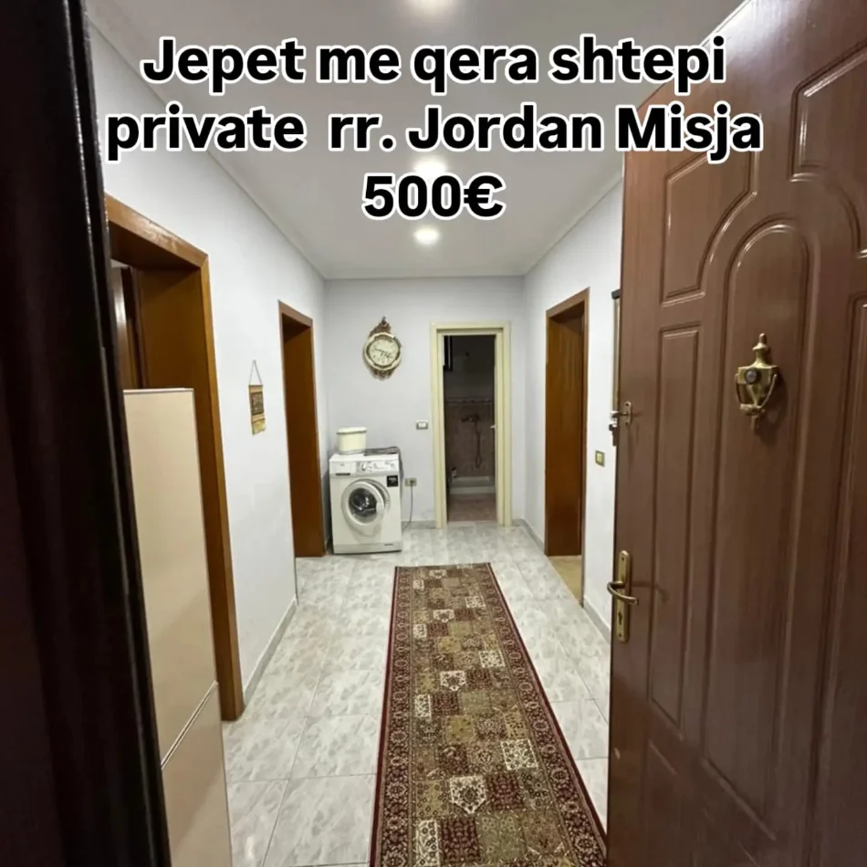 Tirane, jepet me qera shtepi 2+1 Kati 1, 500 € 