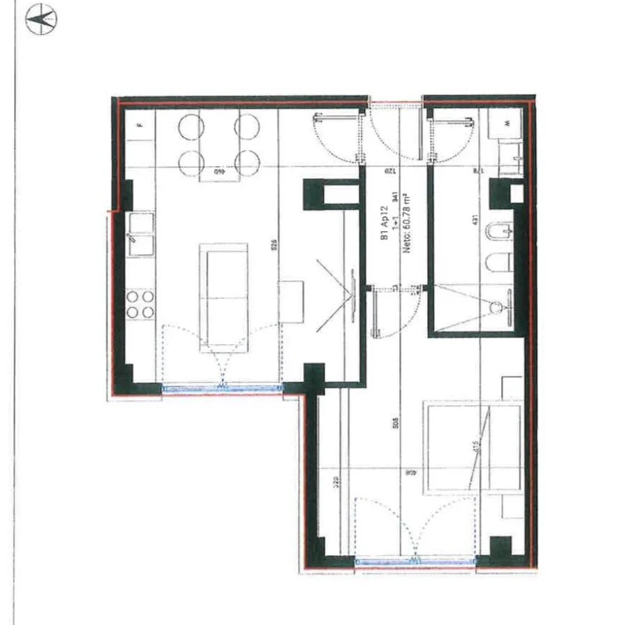 Vlore, shitet apartament 1+1 Kati 2, 71 m² 200.816 € (Drimadhes)