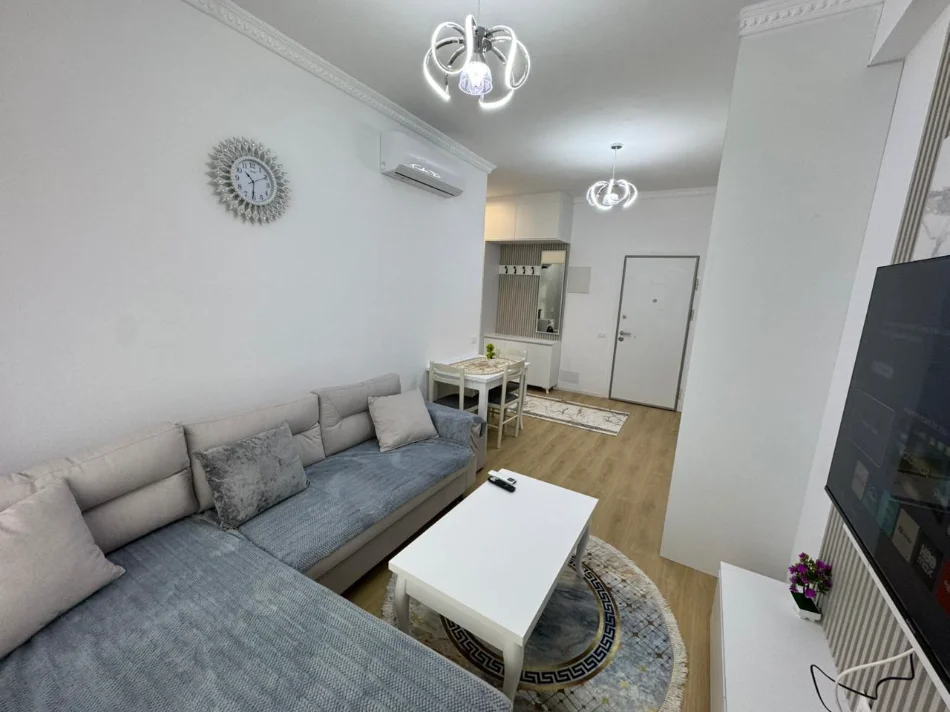 Tirane, jepet me qera apartament 1+1 Kati 5, (Ali Demi)