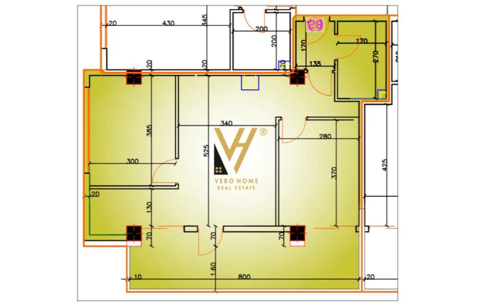 Pogradec, shitet apartament 1+1+Ballkon Kati 6, 87 m² 110.000 € (POGRADEC)