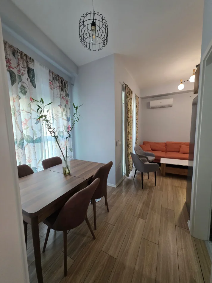 Tirane, jepet me qera apartament 1+1 Kati 5, (Ali Demi)