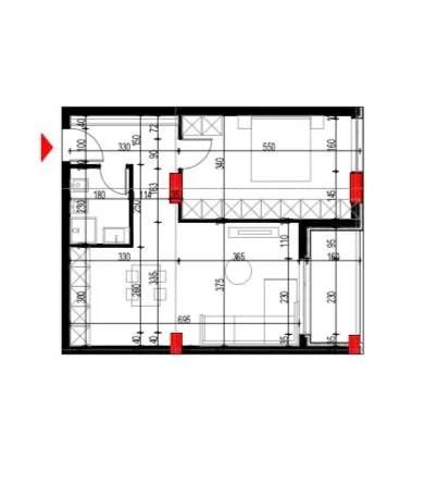Tirane, shitet apartament 1+1 Kati 1, 75 m² 89.500 € (Paskuqan)