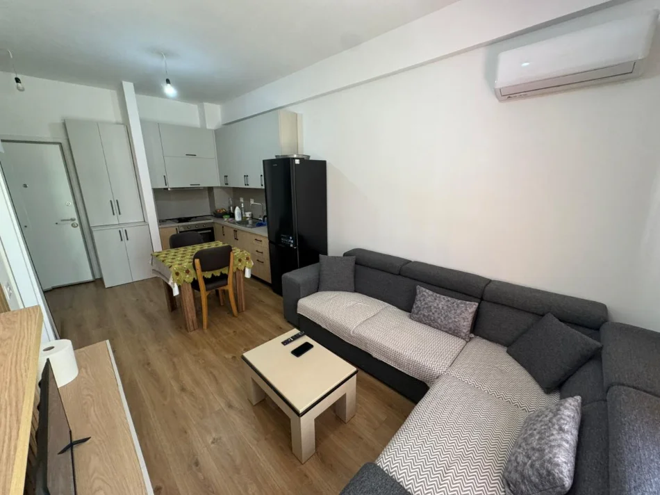 Tirane, jepet me qera apartament 1+1 Kati 1, 