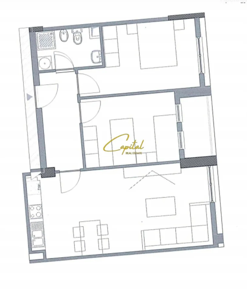 Tirane, jepet me qera apartament 2+1 Kati 2, 94 m² 400 € (5 MAJI)