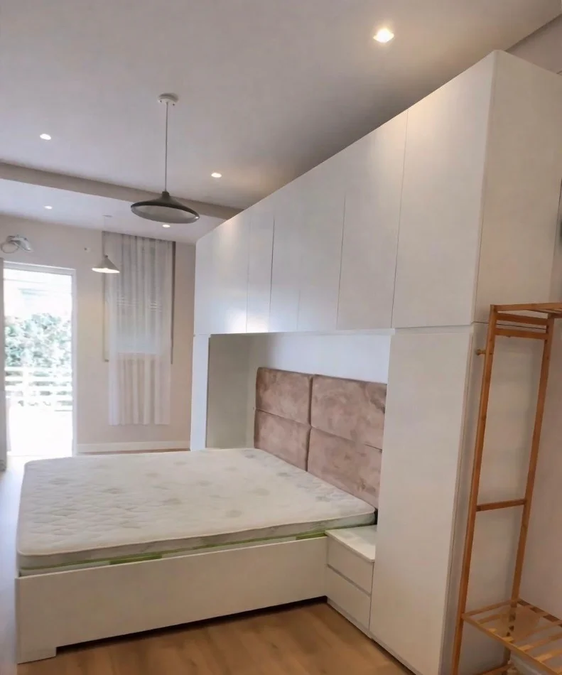 Tirane, jepet me qera apartament 1+1 Kati 0, 56 m² 550 € (Liqeni i Thate)