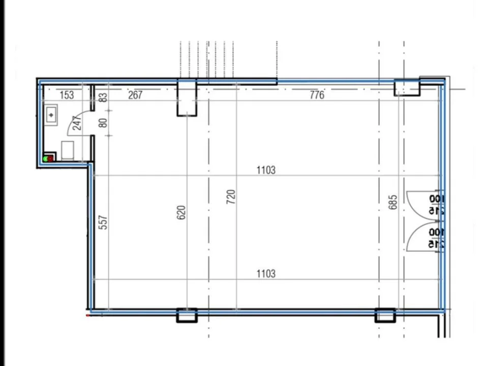 Tirane, jepet me qera dyqan Kati 0, 97 m² 2.500 € (RRUGA E KAVAJES)