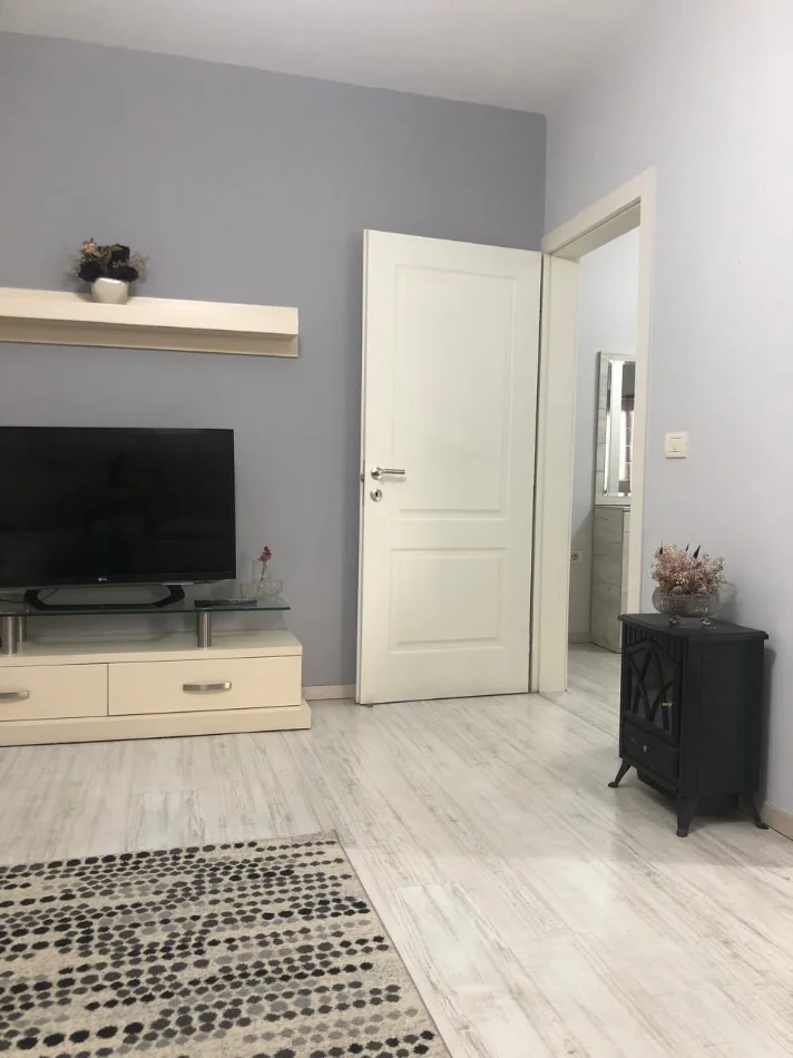Tirane, jepet me qera apartament 1+1+Ballkon Kati 5, 65 m², 42, 000 Leke (Ali Demi)