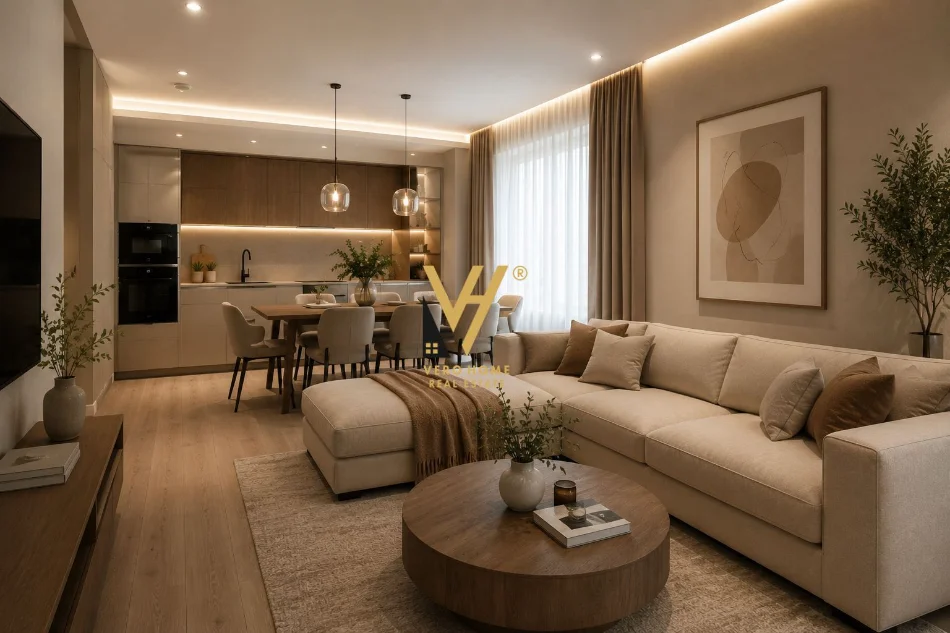 Tirane, shitet apartament 1+1+Ballkon Kati 2, 61 m² 185.000 € (KOMPLEKSI KIKA 1, KOMUNA E PARISIT)