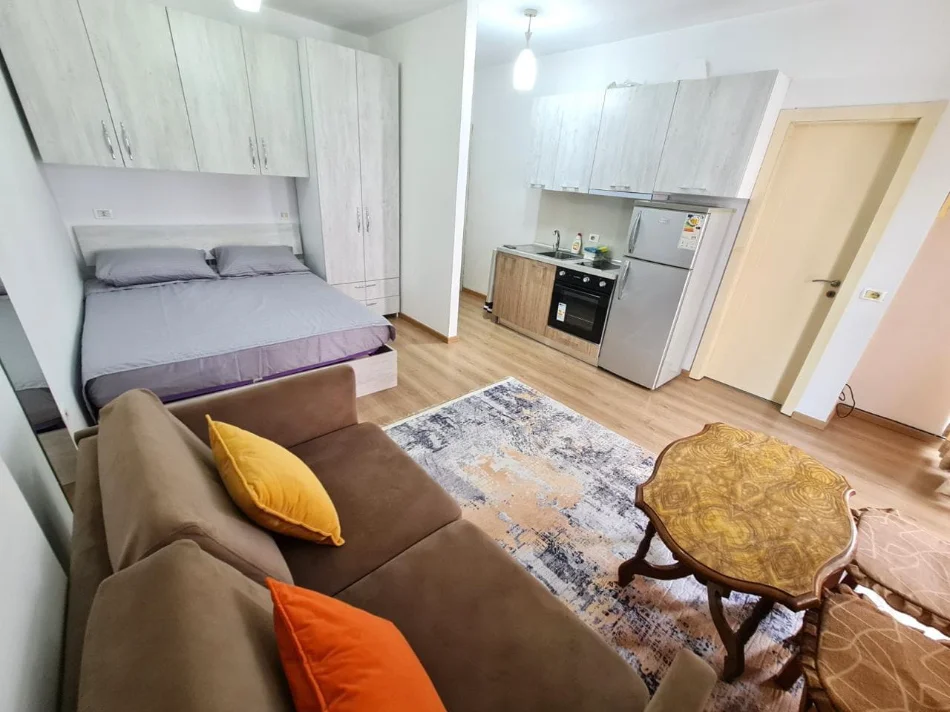 Tirane, jepet me qera garsonier Kati 6, 40 m² 430 € (Rruga e Dibres)