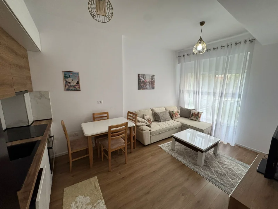Tirane, jepet me qera apartament 1+1 Kati 2, (Ali Demi)