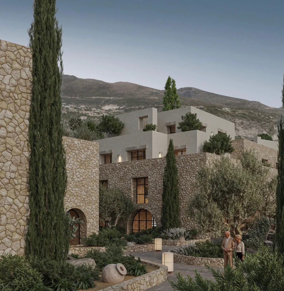 Dhermi - Palase, shitet apartament 2+1 Kati 1, 119 m² 452.000 € (SPLENDOR LIVING RESIDENCE)