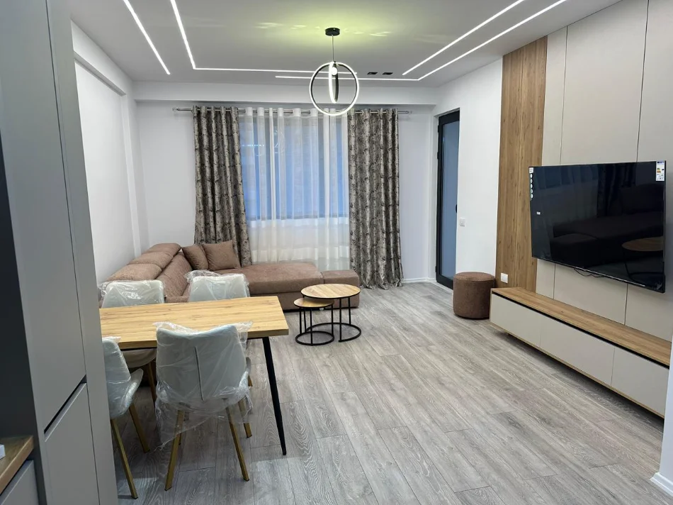 Tirane, jepet me qera apartament 1+1 Kati 4, (urban gate)